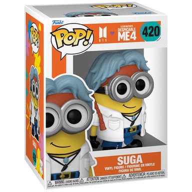 Funko Pop! Vinyl Minions figuuri (BTS Suga)