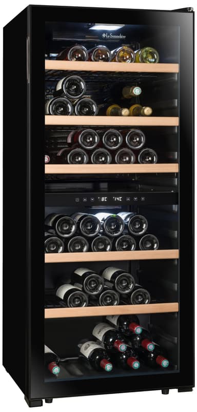 LA SOMMELIÈRE viinikaappi LS102DZBLACK (musta)