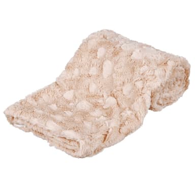 Koiran peitto Kodikas, strukturoitu pehmeä pehmo, 150 × 100 cm, beige