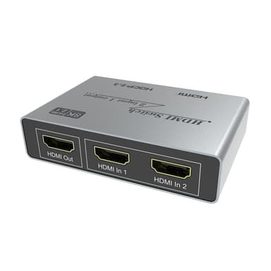 HDMI-kytkin 8K 2x1 kaukosäätimellä