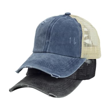 Vintage pesty distressed ulkourheilulakki Sininen
