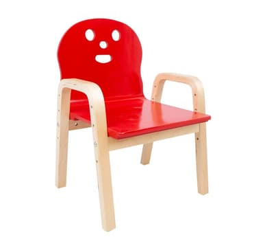 Lasten tuoli HAPPY punainen
