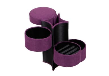 Korulaatikko, 3 laatikkoa - violetti