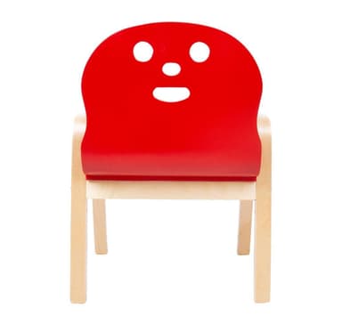 Lasten tuoli HAPPY punainen