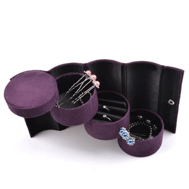 Korulaatikko, 3 laatikkoa - violetti