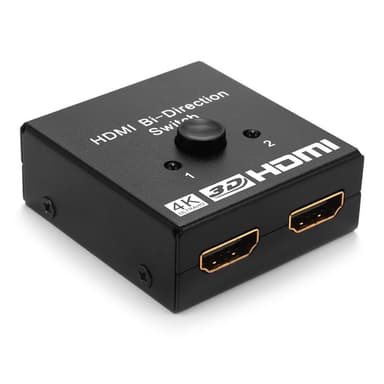 HDMI kaksisuuntainen jakaja/kytkin 2x2