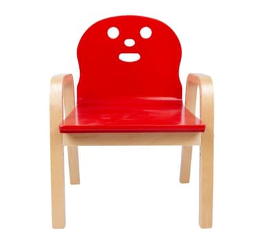 Lasten tuoli HAPPY punainen