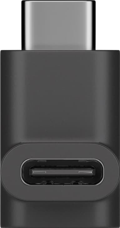 USB-Câ„¢-USB-Câ„¢-sovitin, 90°, musta