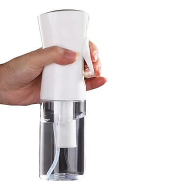 Vesisuihkupullo hiuksille valkoinen 300 ml