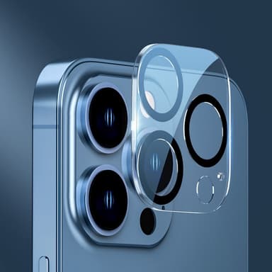 Kameran suojalinssin suojus karkaistu lasi läpinäkyvä 6 kpl iPhone 13 Pro max