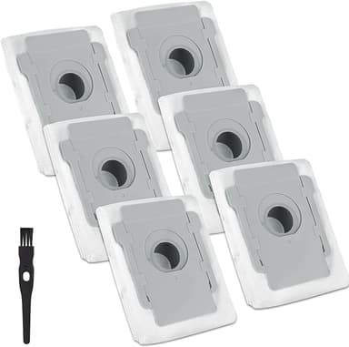 6 pakkauksen pölynimuripussit iRobot Roomba i7 i7 + i7 + E5 E6 S9 S9 +