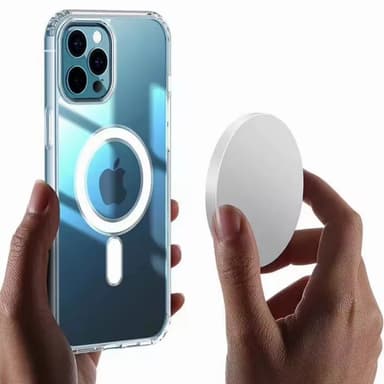 iPhone 11 Pro matkapuhelinkotelo, joka on yhteensopiva MagSafe Transparent -laturin kanssa