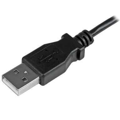 StarTech.com USBAUB1MLA, 1 m, USB A, Micro-USB B, USB 2.0, Uros/uros, Musta