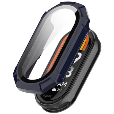 Älykellokotelo näytönsuojalla Tummansininen Mi Band 8