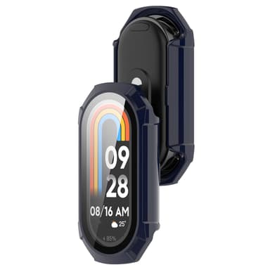Älykellokotelo näytönsuojalla Tummansininen Mi Band 8