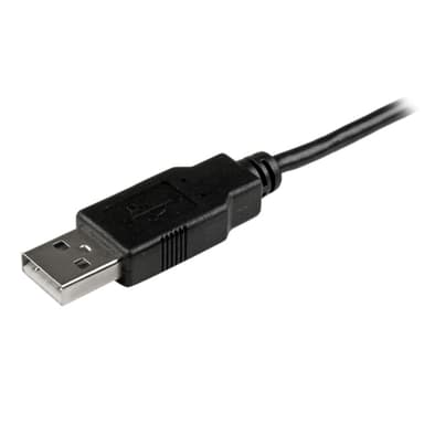 StarTech.com USBAUB1MBK, 1 m, USB A, Micro-USB B, USB 2.0, 480 Mbit/s, Musta