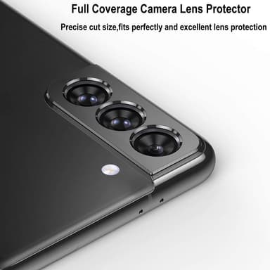 Samsung S21 Plus linssinsuojus alumiiniseos musta