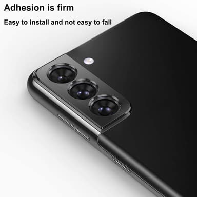 Samsung S21 Plus linssinsuojus alumiiniseos musta