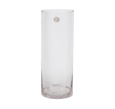 Maljakko IN HOME D15xH40cm, läpinäkyvä lasi