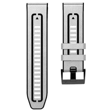 TPU-rannekello Garmin Fenix7/6/5 22mm Valkoinen