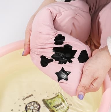 Vaatteiden itseliimautuvat korjauspaikat, 10 arkkia Musta