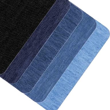Silityskorjauspaikat farkkuihin 30 kpl Denim sininen