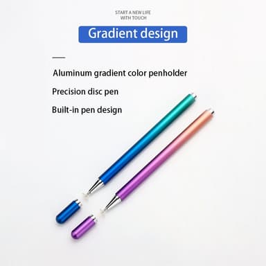 Magneettinen imukynäkynä, jossa on sisäänrakennettu kärkirakenne, tummansininen gradientti