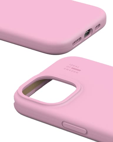 iDeal of Sweden Silicone iPhone 13/14/15 suojakuori (Bubblegum Pink)