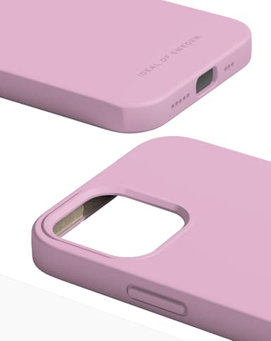 iDeal of Sweden Silicone iPhone 12/12 Pro suojakuori (Bubblegum Pink)