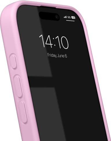 iDeal of Sweden Silicone iPhone 16 Pro Max suojakuori (Bubblegum Pink)