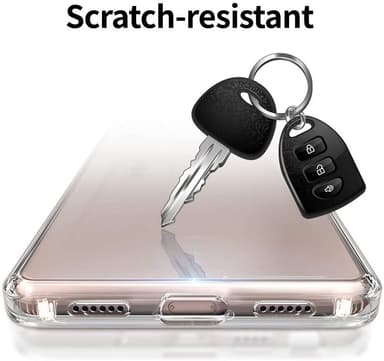 iPhone 13 matkapuhelinkotelo TPU läpinäkyvä