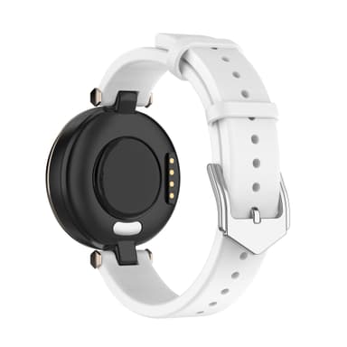 Garmin Lily ranneke aitoa nahkaa Valkoinen