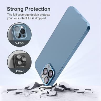 iPhone 13 Pro / 13 Pro Max linssinsuojus 3 kpl läpinäkyvä