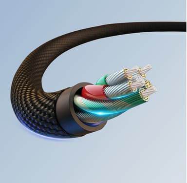 USB-C - 3,5 mm sovitin kuulokkeille Harmaa