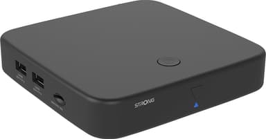 Strong Hybrid DVB-T2 & Android TV Box 4K UHD mediatoistin (musta ...