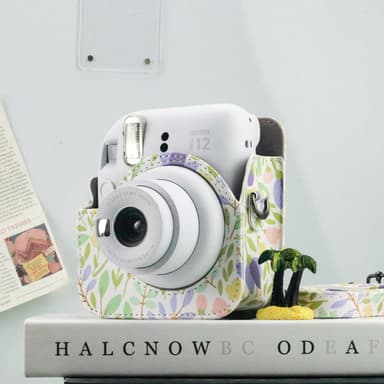 Polaroid mini 12 erikoismalli värikäs metsäkameralaukku Monivärinen