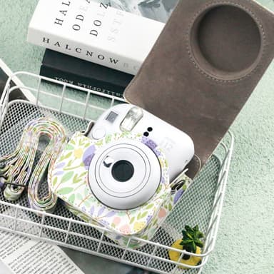 Polaroid mini 12 erikoismalli värikäs metsäkameralaukku Monivärinen