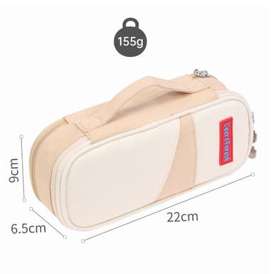 Tilava kynäkotelo Beige