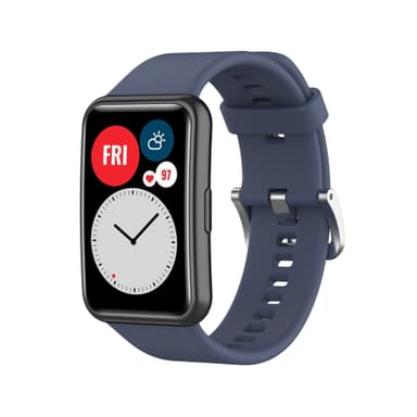 Silikoni kellon ranneke Huawei Watch Fitille (TIA-B09/TIA-B19) Sininen