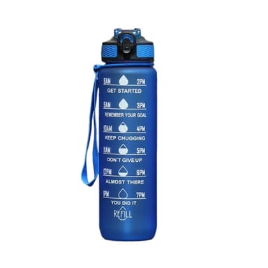 Urheiluvesipullo 1000ml Sininen