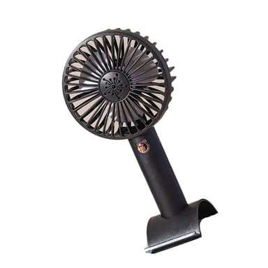 Kannettava minituuletin 3 nopeudella - PCX168071 Musta