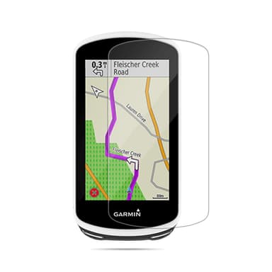 2 pakkaus näytönsuoja, joka on yhteensopiva Garmin Edge 1030/1030PLUS kanssa Läpinäkyvä