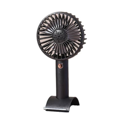Kannettava minituuletin 3 nopeudella - PCX168071 Musta