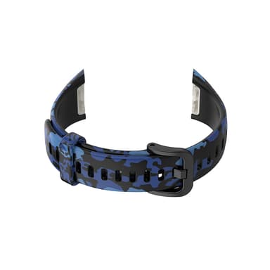Kellon hihna Huawei Band 6 Honor Band 6/7 -puhelimeen Musta + Sininen