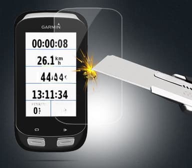 2 pakkauksen näytönsuoja, joka on yhteensopiva Garmin Edge 1000:n kanssa Läpinäkyvä