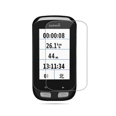 2 pakkauksen näytönsuoja, joka on yhteensopiva Garmin Edge 1000:n kanssa Läpinäkyvä