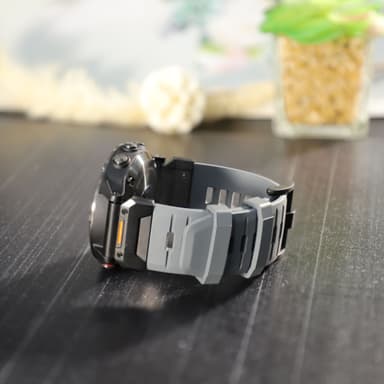 26 mm:n kellohihna Garmin Fenix 3/5/5X/6X/7X:lle Harmaa