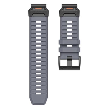 26 mm:n kellohihna Garmin Fenix 3/5/5X/6X/7X:lle Harmaa