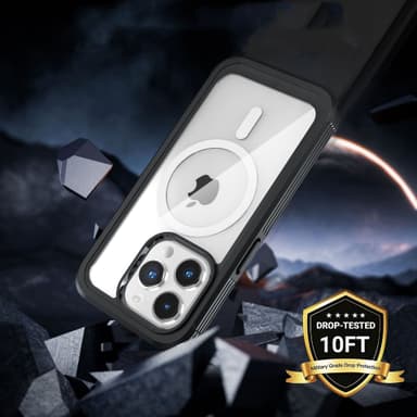 Suojakotelo magneettisella adsorptiolla, iskunkestävä, kulumisen esto, putoamisen esto iPhone 15 Pro Max