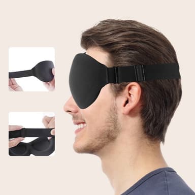 3D-naamari Musta